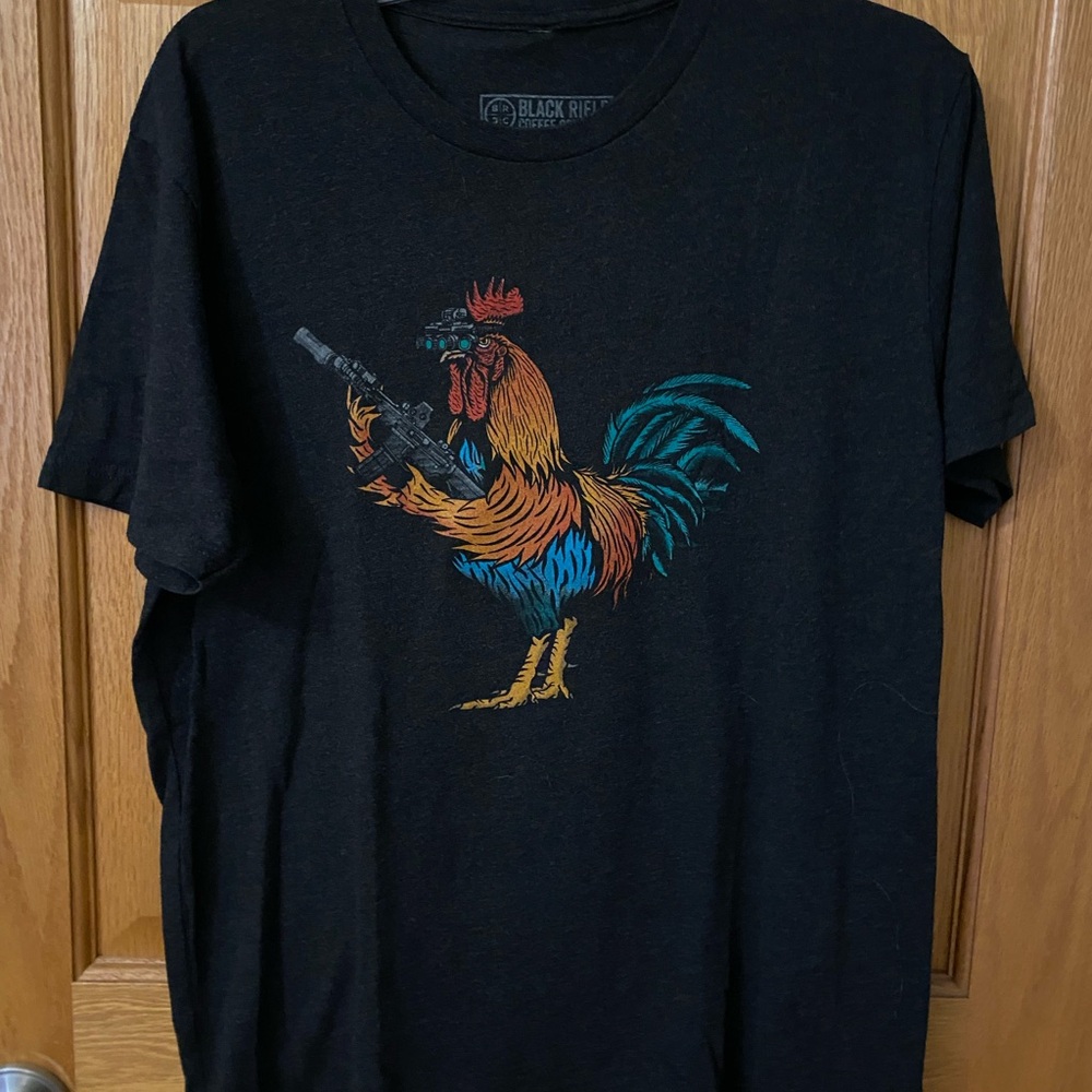Black Rooster Graphic Tee